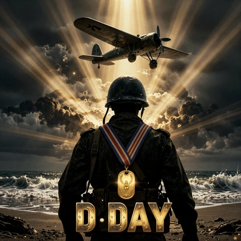 D-Day Slot von Nolimit City mit Soldat und Kriegsthema